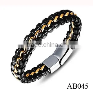 Fashionbale Patch Leather Bracelet Classical Designs for Lady thumbnail-4