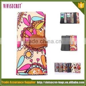 Factory Supplier Handbags Purses Fancy Wallet With Flowers in Bulk for Ladies thumbnail-6