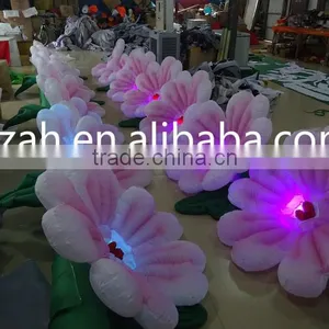 Pink Inflatable Daisy Flower Chain for Wedding Decoration thumbnail-1