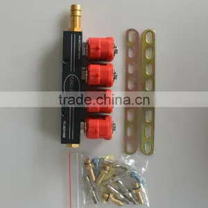 Cng/lpg Common Rail Injector Parts , Lpg/cng Injector Rail thumbnail-1