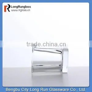 LongRun High Quality Mini Crystal Square Glass Candle Holder Wholesale thumbnail-1