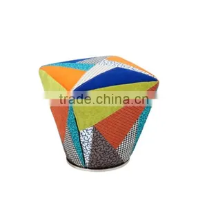 Patchwork Shoes Changing Stool thumbnail-1