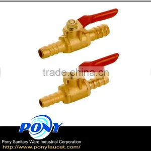 High Quality Taiwan Made Brass Cock Pipe Fitting Connector thumbnail-1