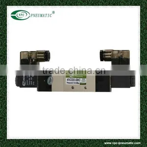 4V330-10 Series Double Coil Directional Solenoid Valves thumbnail-1