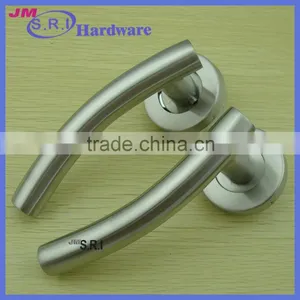 304 Stainless Steel Entrance Door Handle , Tubular Door Handle Made in China Manufacturer thumbnail-6
