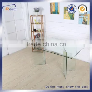 Cheap Full Tempered Glass Dining Home Table Furniture thumbnail-3