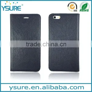 For Wiko Ridge 4G , Litchi Pattern PU Leather Folio Case For Wiko Ridge 4G thumbnail-1