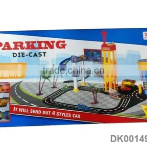 Diecast Parking Lot(with 2 Car and 1 Plane) thumbnail-1