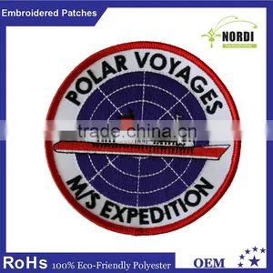 Hot Sale Cheap Custom Embroidery Badge/patch/Label for Clothing thumbnail-5
