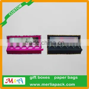 Matte Shimmer Natural Eye Shadow Pallete Boxes Naked Nude 5 Colors Professional Boxes thumbnail-1