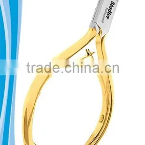 Deluxe Gold Acrylic Nipper Box Joint Double Action Spring With Locking Handle Size 11.5 cm thumbnail-1