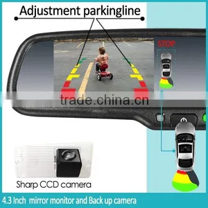 Rear View Camera Mirror Germid Waterproof+night Vision thumbnail-1