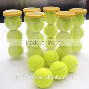 High Quality Yellow Training Tennis Balls 3pcs/barrel For Tennis Beginers Practice Tennis Ball thumbnail-1