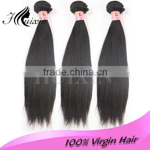 2014 New Arrival Natural Black 3pcs/lot Virgin Indian Straight Hair thumbnail-1