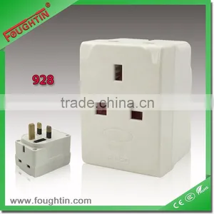Universal Socket Travel Adaptor 13A UK Socket With Fuse International Travel Socket thumbnail-1
