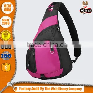 Promotion Black Single Backpack Triangle Bag thumbnail-4
