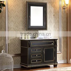 WTS-842Y 72 Inch Transitional Double Sink Vanity Set With Yellow Marble Top in White Finished thumbnail-6