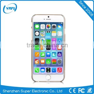 Eco-friendly Plating+Laser Cutting PC Phone Case for IPhone 6, Crystal Bling Element Back Cover for IPhone 6s thumbnail-4