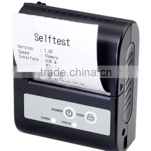 58mm Mini Pos Printer , Portable Receipt Mobile Thermal Printer P100-Support Bluetooth thumbnail-2