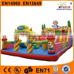 Lovely Amusement Best Selling Play Equipment Giant Inflatable Slide thumbnail-1