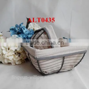 Wire Frame Storage Baskets Iron Small Baskets for Decoration thumbnail-1