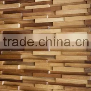 Teek Baroque Style Decorative 3D Wood Wall Panel thumbnail-2