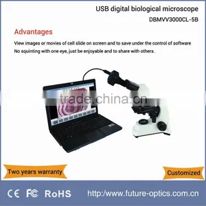 DBMVV5000CL-5B 5.0megapixels High Resolution Digital Biological Microscope thumbnail-1
