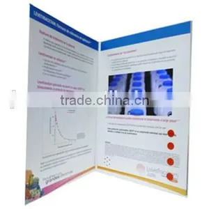 Hot Sale 7 Inch Open Hot Sexy Girl Photolcd Business Card Video Brochure for Advertising thumbnail-5