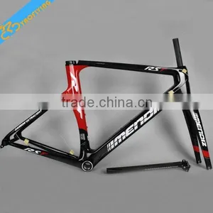 Hot Sale!Mendiz Carbon Road Bike Frame FM066,red and Black Match Painting Carbon Road Frame thumbnail-1