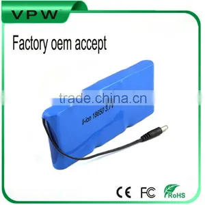 All Type Rechargeable 1s6p Portable ev Li-ion Battery Pack 3.7v 12ah thumbnail-1