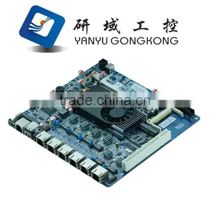 ATOM D525 Dual-core 6 Gigabit Ethernet Board ROS Motherboard thumbnail-1