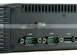 Atom N2600/N2800 Dual Core CPU Industrial MINI pc Embedded 12V Mini PC thumbnail-3