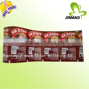 Custom Printed Coffee Packaging Bags Film in Roll thumbnail-2