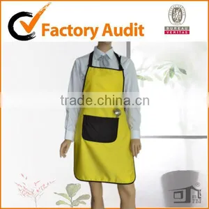 Cotton One Pocket Adjustable Neck Strap Kitchen Aprons Cleaning thumbnail-1