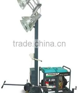 Samll Mobile Outdoor Telescopic Light Tower thumbnail-6