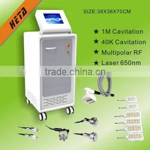 H-3002C Best Selling !!! 7in1 2014 New RF Vacuum Ultrasonic Cavitation Body Slimming Device For Sale thumbnail-1