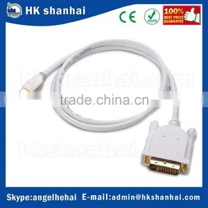 2016 dp Cable 1080P/ 1920x1200 Apple DVI Extend Second Monitor Cable Thunderbolt 2 Port Compatible Mini Displayport to Dvi Cable thumbnail-6