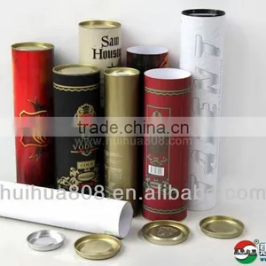 Wine Cans Round Paper Packaging Can for Tea thumbnail-3