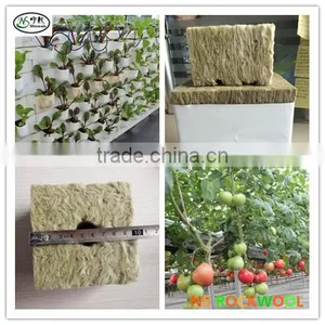 Density 80kg/m3 15*15*15cm Rockwool for Hydroponics thumbnail-1