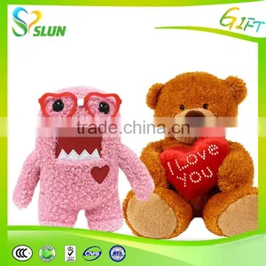 Valentine's Day Teddy Bear Plush Toy With Red Heart thumbnail-6
