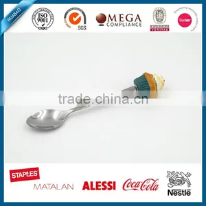 Customized Designs Products Stainless Steel Cutlery With Polyresin Head, Alloy for Cutlery, Ice Cream Design for Children thumbnail-2