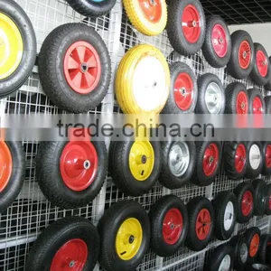 Pneumatic or Solid Wheels for Tool Trolleys Gardening Carts and Toy Vehicles thumbnail-1