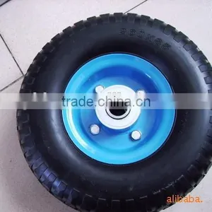 Non-inflatable Wheel 10 Inches Solid Rubber Tyre Tire Tool Cart Solid Wheel thumbnail-3