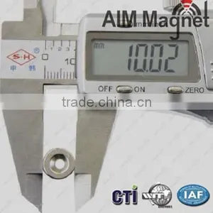 N42 10x2mm Nickel Neodymium Magnets thumbnail-1