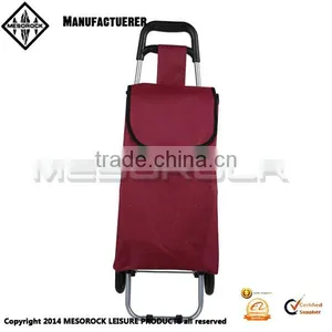 Lightweight Wheeled Trolley Folding Shopping Cart Foldable Trolley Bag thumbnail-3