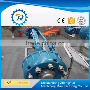 12T Oil Lubrication Round Tube Heavy Duty Trailer Axle thumbnail-1