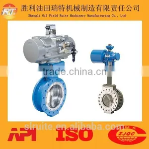 API ANSI Class 150-300 Flanged Triple Offset Butterfly Valve thumbnail-2