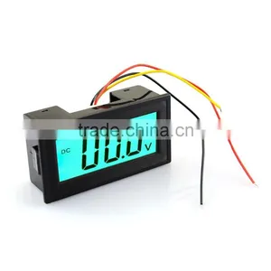 2017 3 Wires Totally-enclosed 0-100V DC Meter Voltmeter thumbnail-1