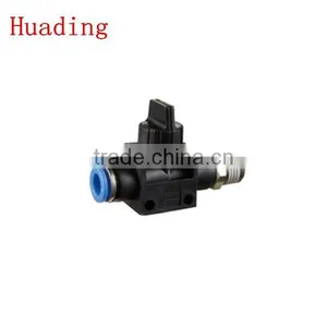 Plastic Tube Fitting, Union Straight HHVFScompact One -touch Tube Fitting , Push in Tube Fitting thumbnail-1