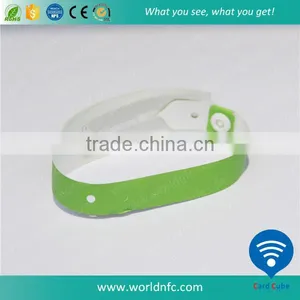 Disposable Waterproof NFC Paper Wristband thumbnail-1